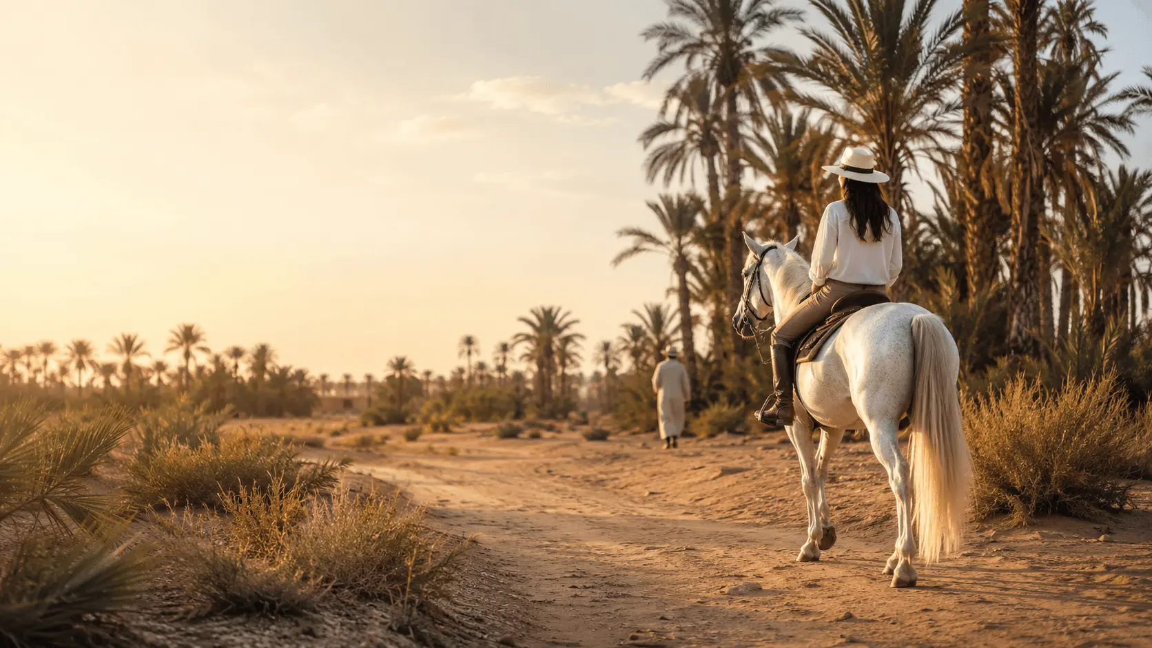 Balade à Cheval-Palmeraie Marrakech