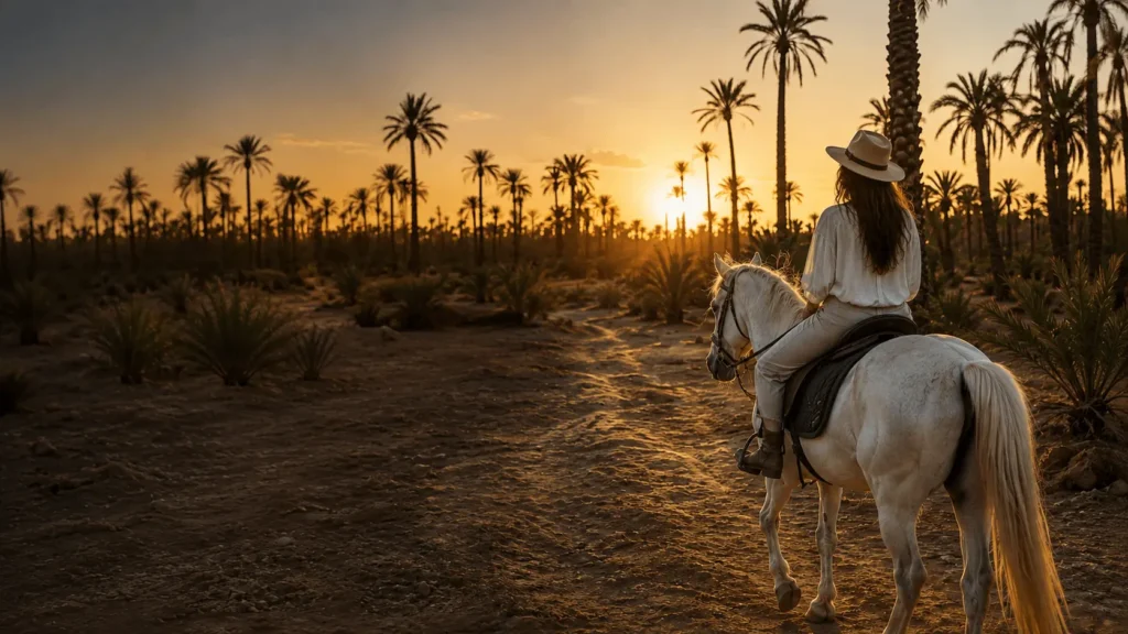 cheval palmeraie marrakech